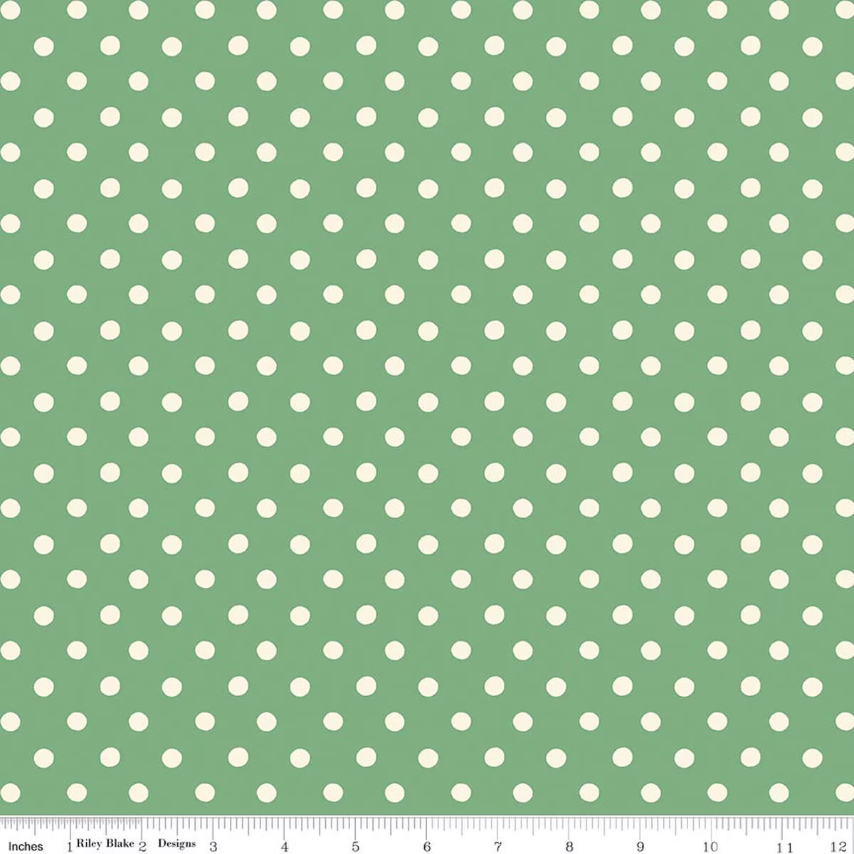 Cath Kidston® Signature Collection Button Spot Green