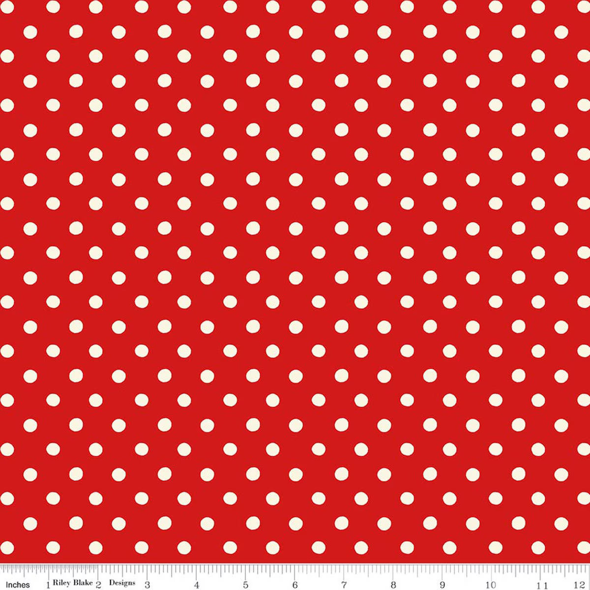 Cath Kidston® Signature Collection Button Spot Red