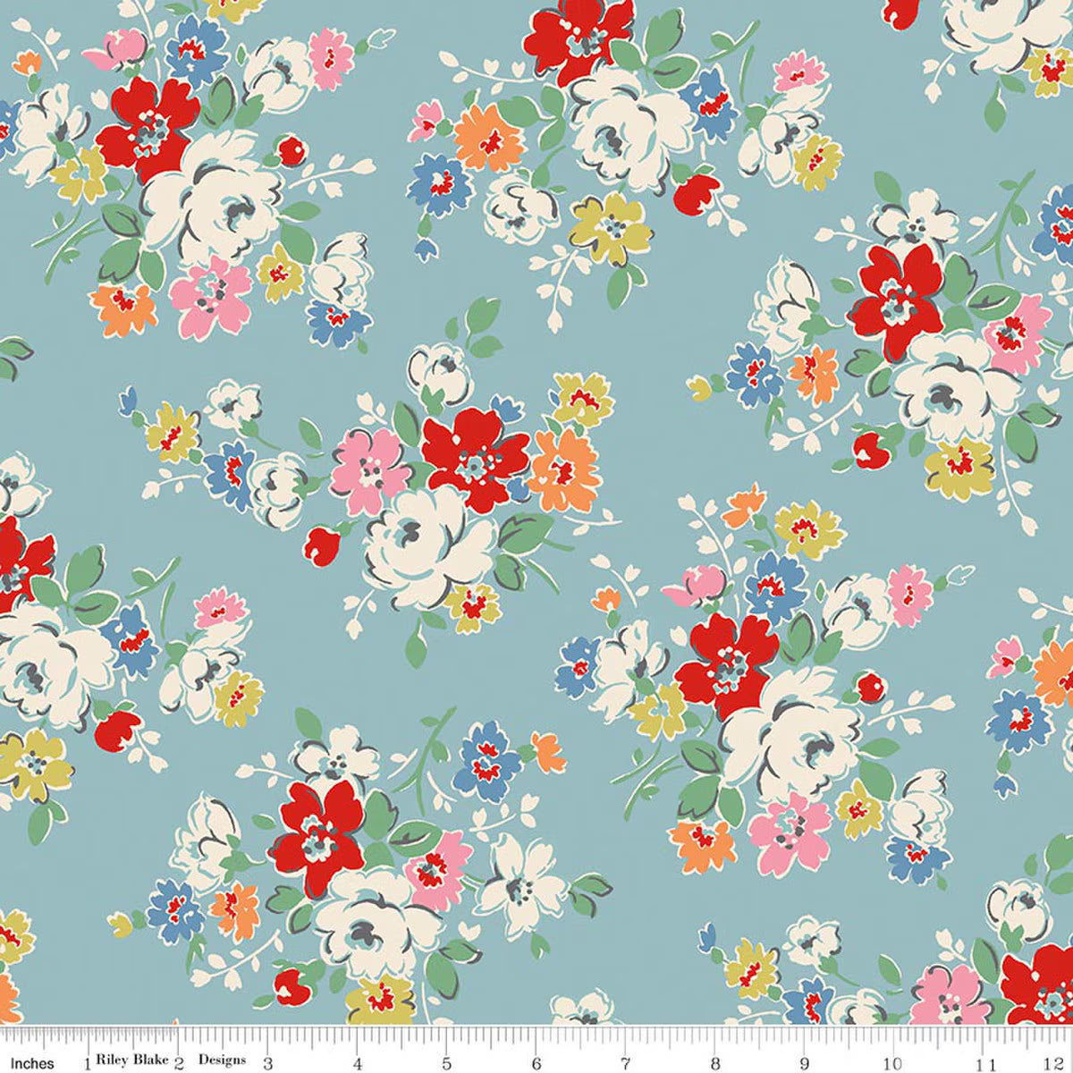 Cath Kidston® Signature Collection Clifton Rose Blue