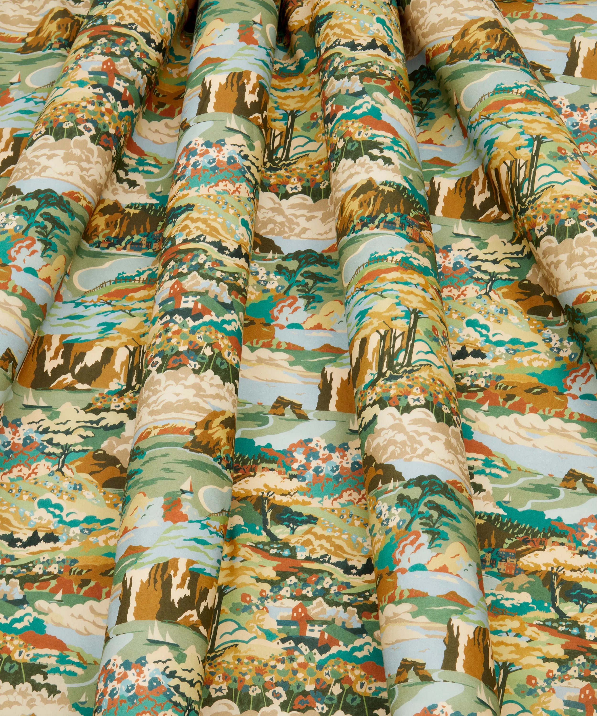 Coastal Landscape Liberty Tana Lawn™ Cotton
