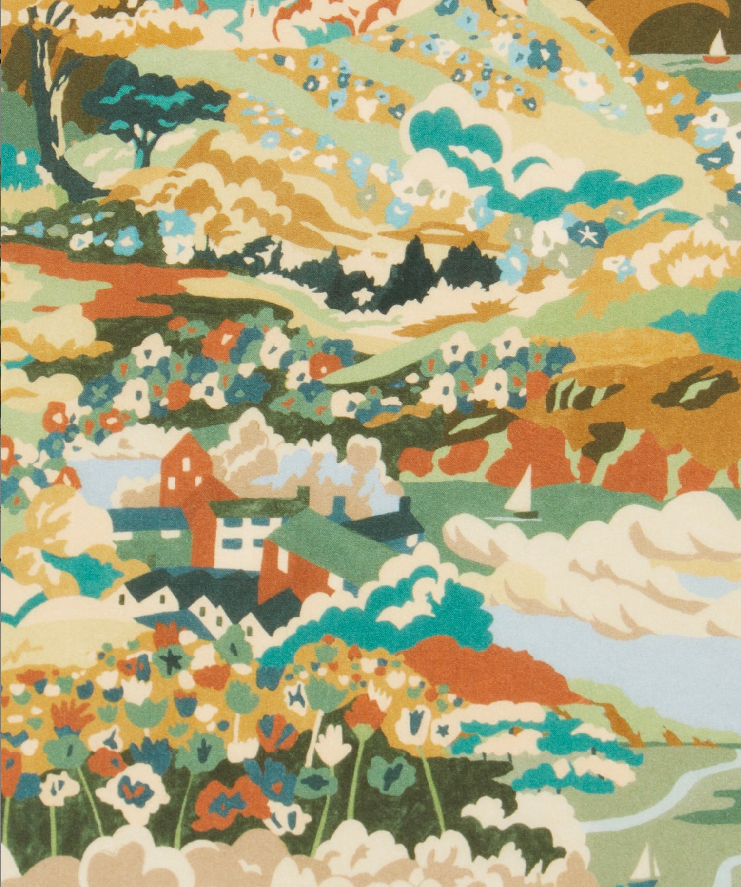 Coastal Landscape Liberty Tana Lawn™ Cotton
