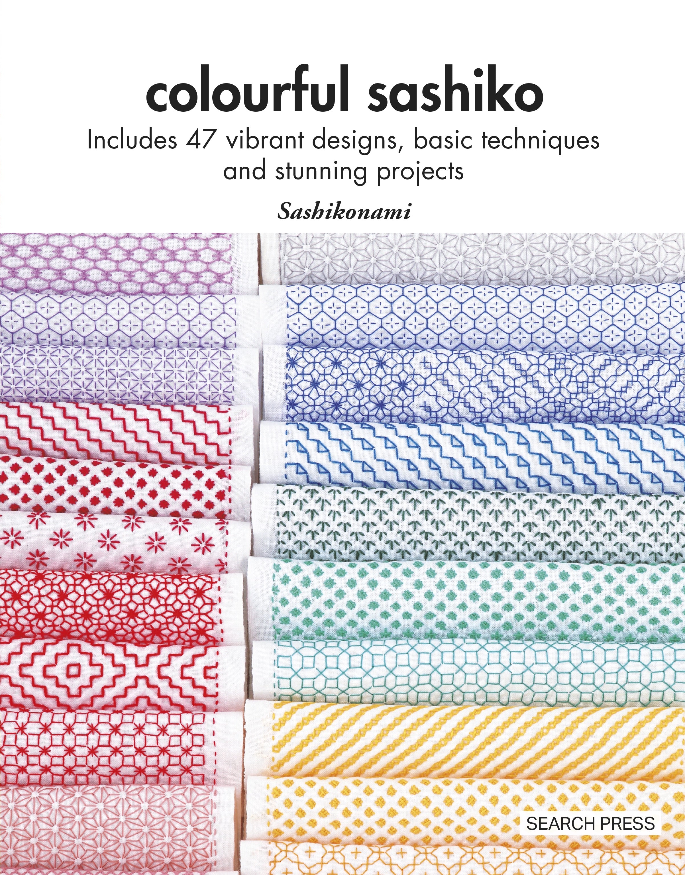 Colourful Sashiko