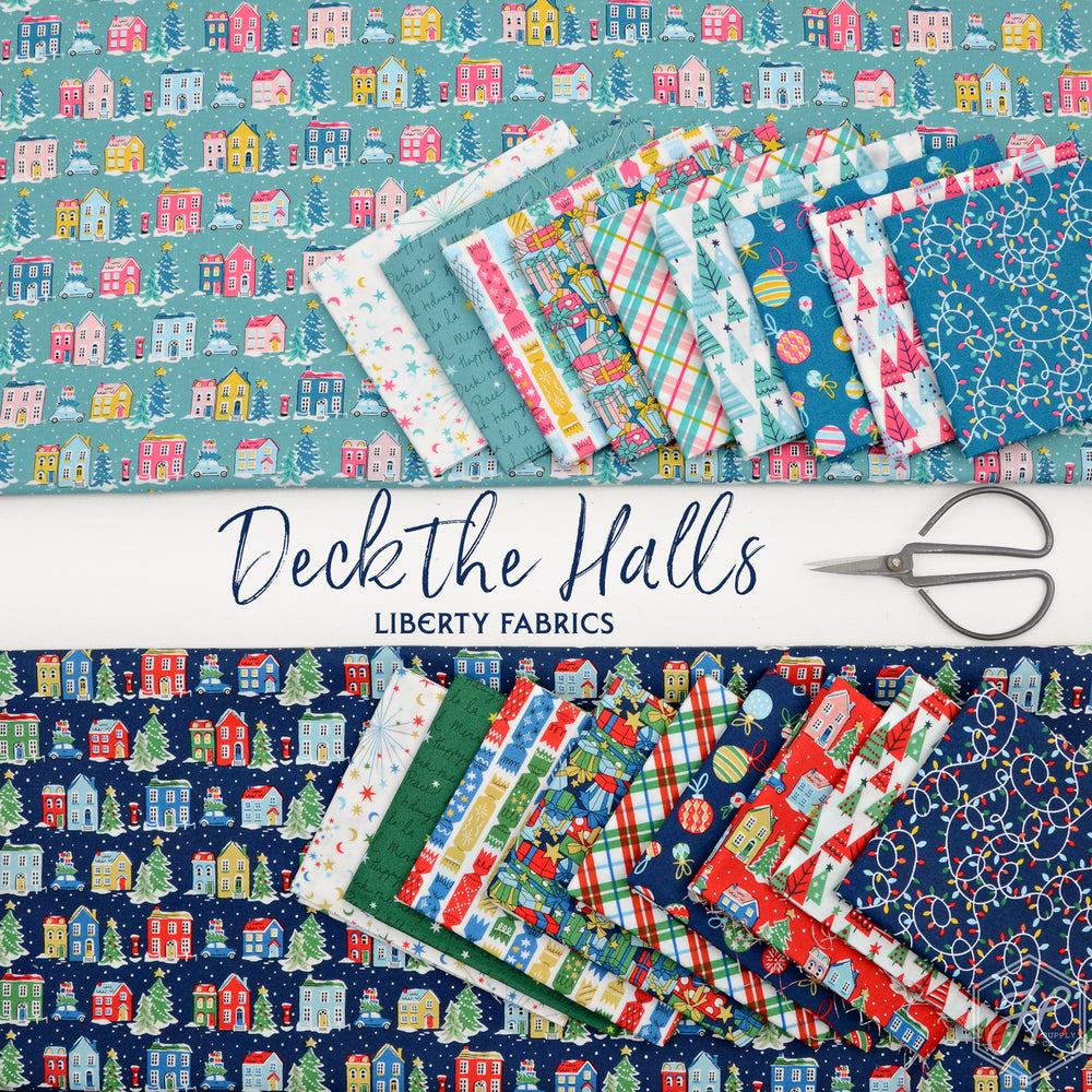 Deck the Halls by Liberty Fabrics / Fat Quarter Bundle