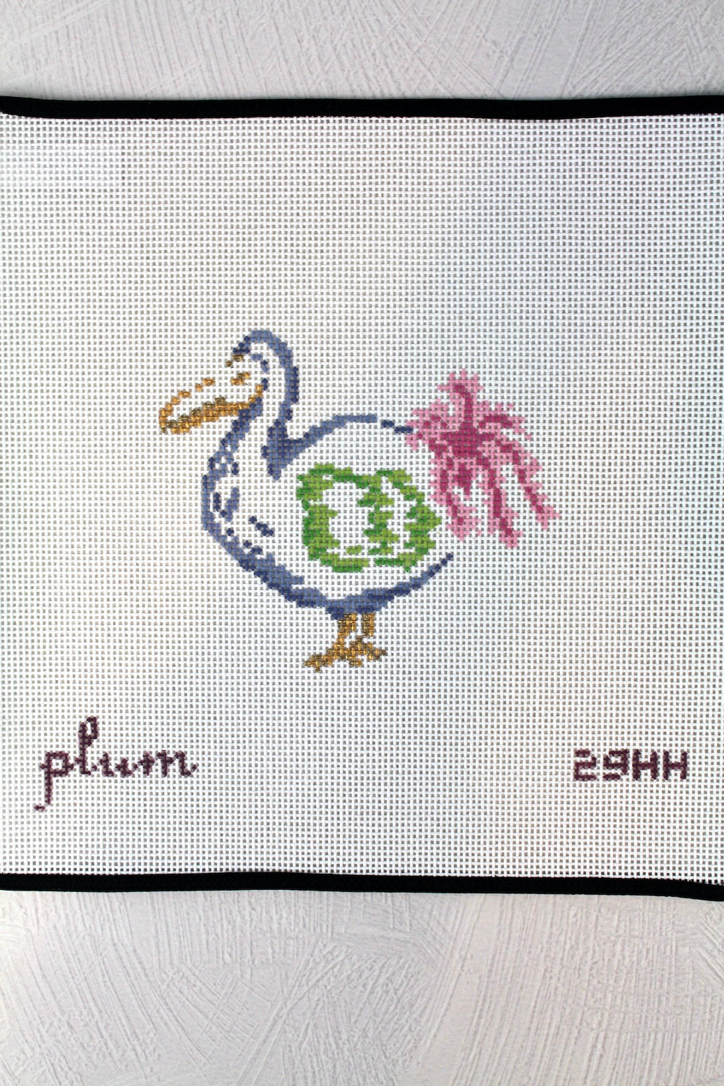 Dodo Bird / Alice in Technicolor Needlepoint Canvas