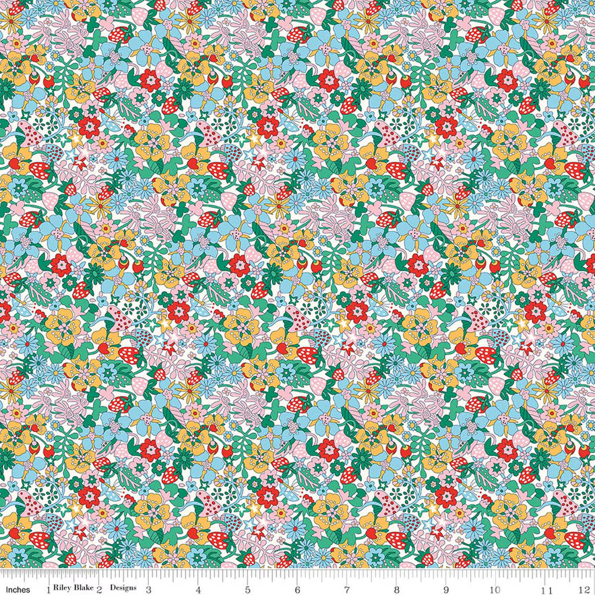 Flowertop Forest (B) by Liberty Fabrics