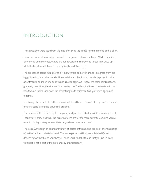 Embroidered Botanicals