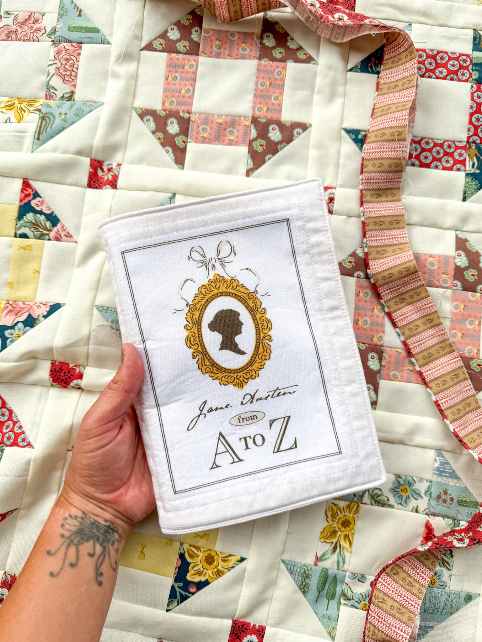 Jane Austen Soft Book Panel