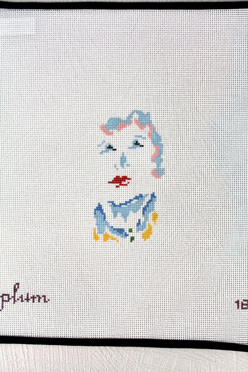 Petite Faces Needlepoint Canvas