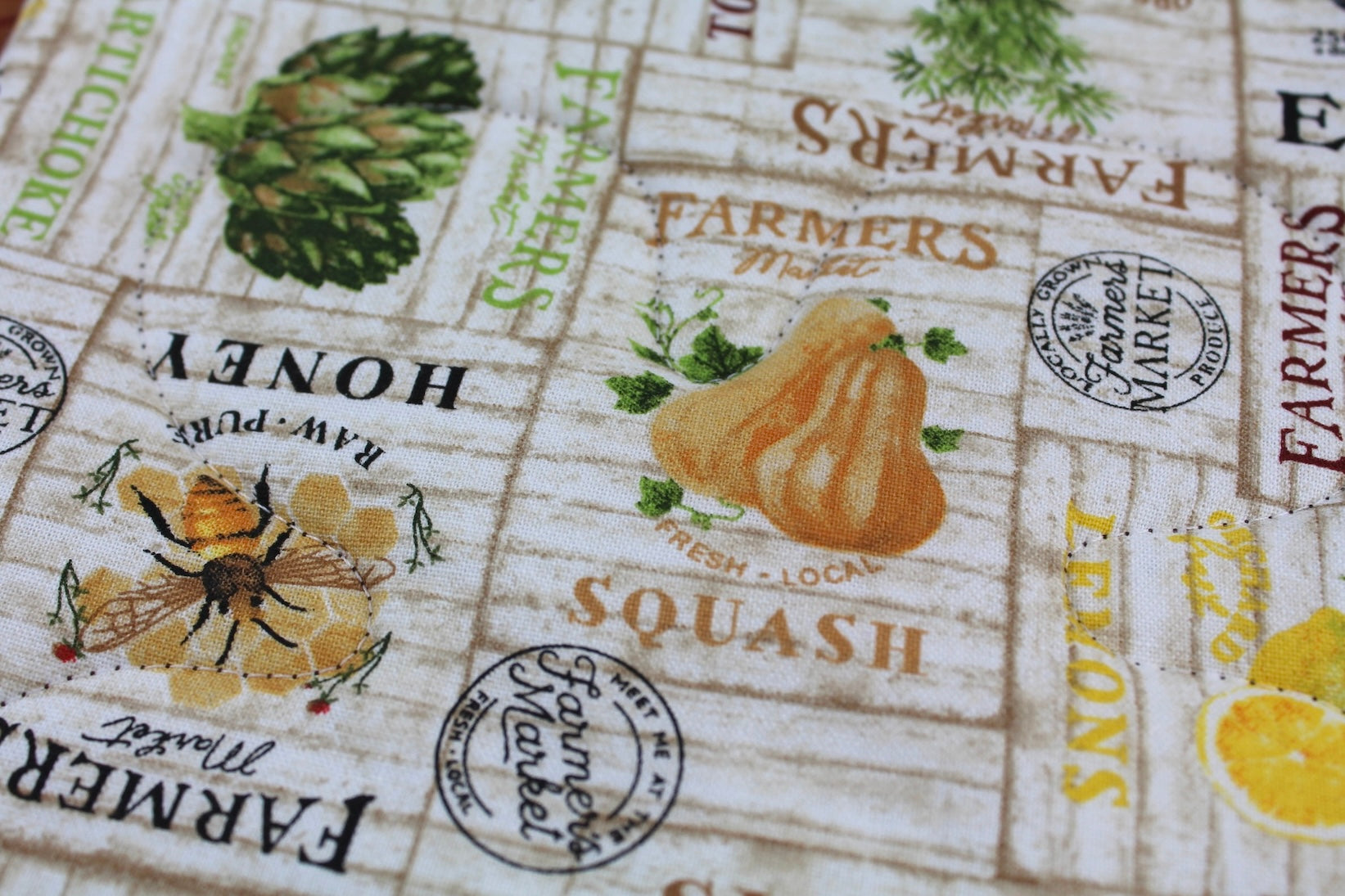 Farmer's Market Potholder