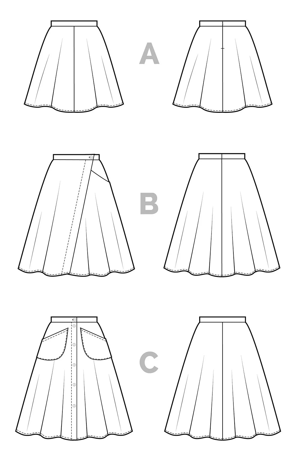 Fiore Skirt Pattern