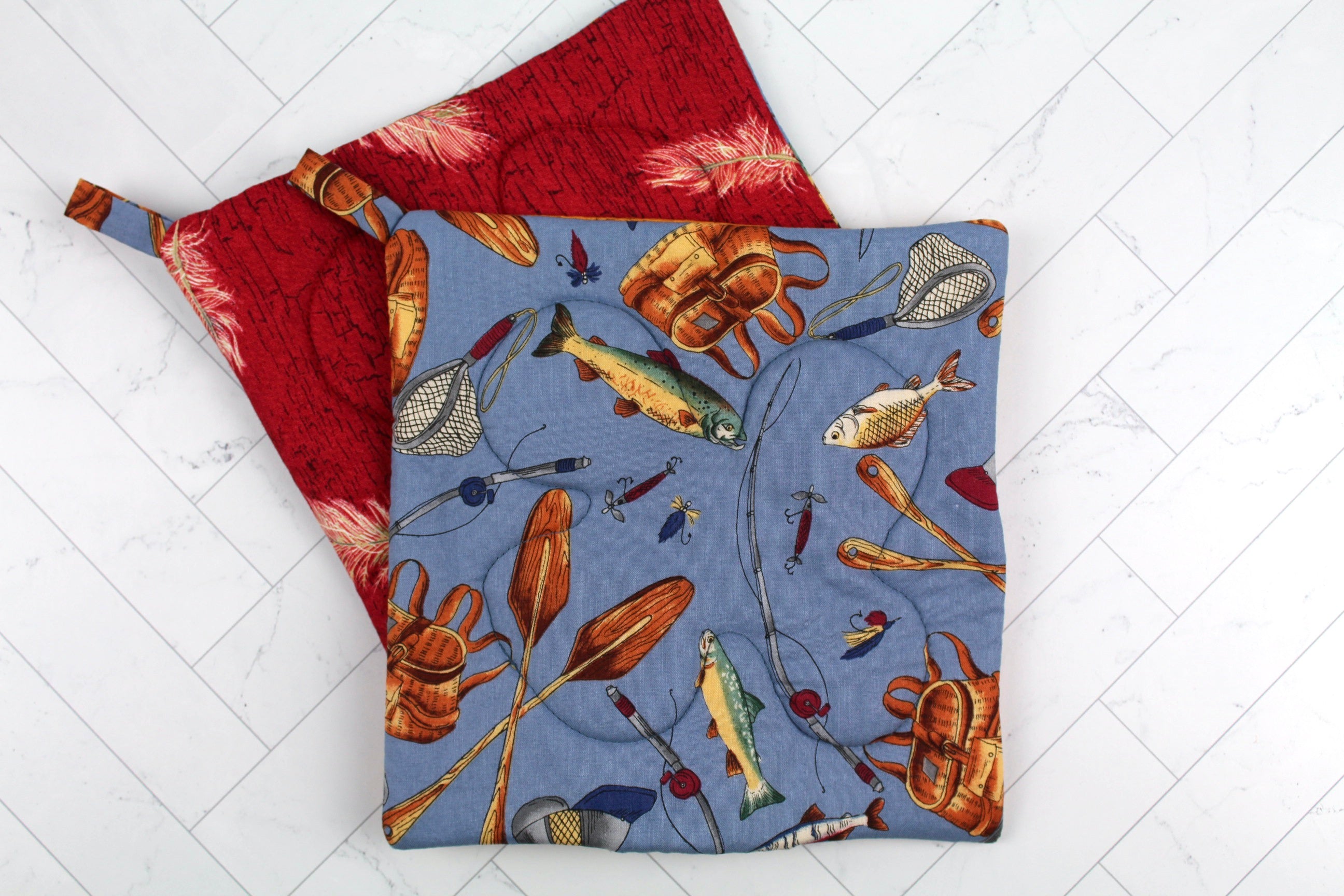 Fly Fishing Potholder