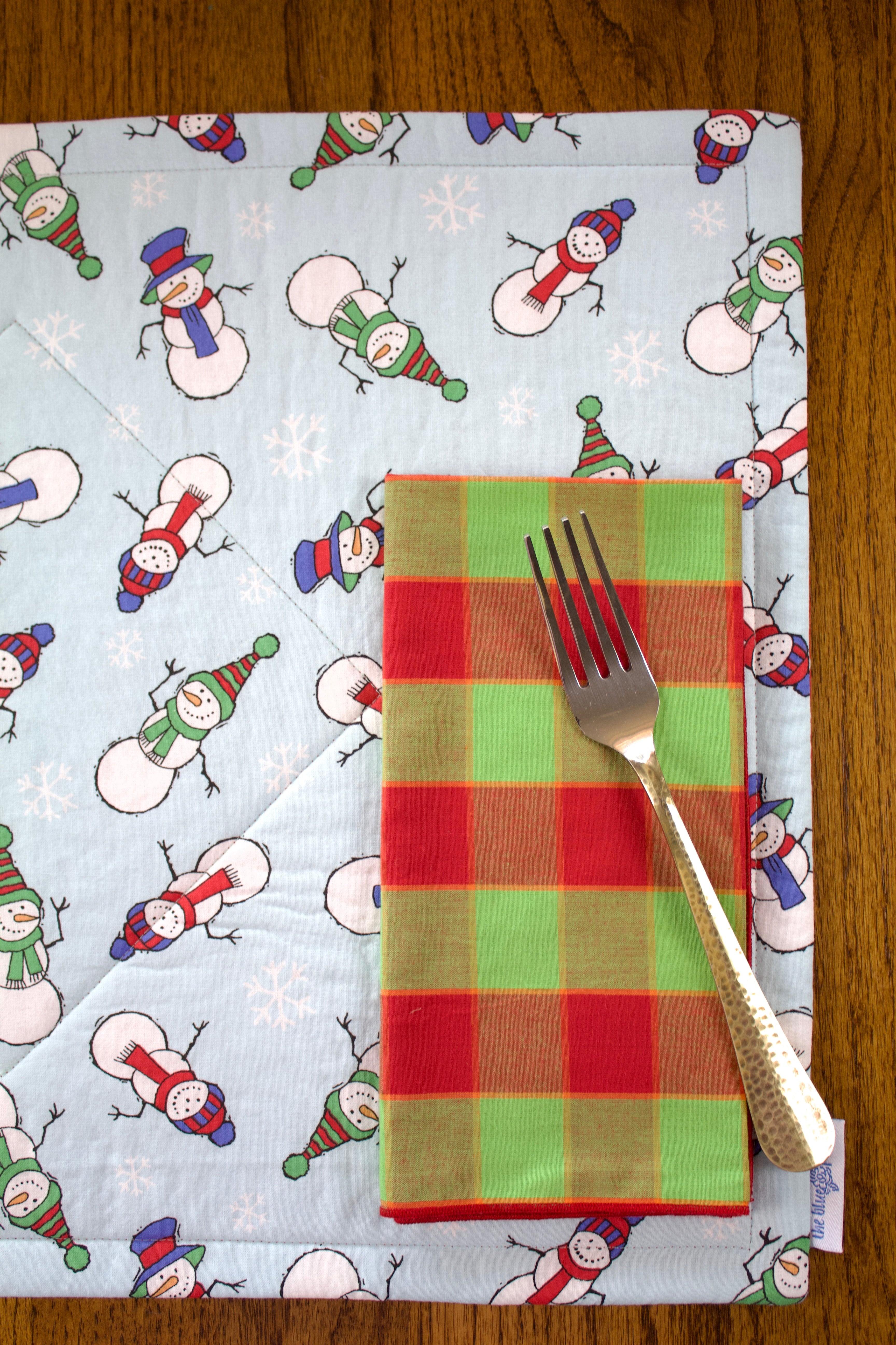 Christmas Gingham Napkins