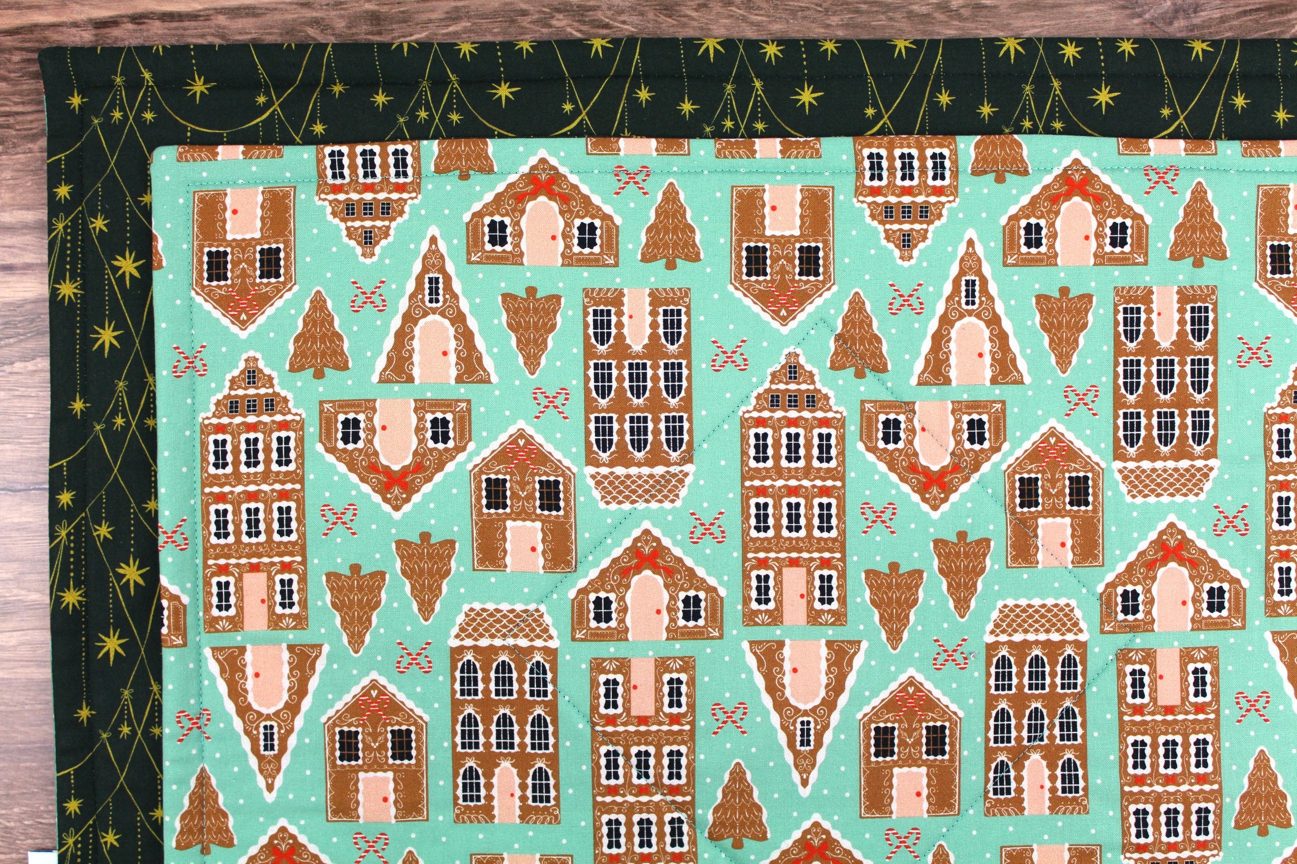 Gingerbread Houses Christmas Placemats