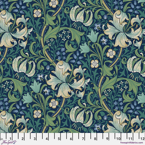 Golden Lily by The Original Morris & Co Fabrics