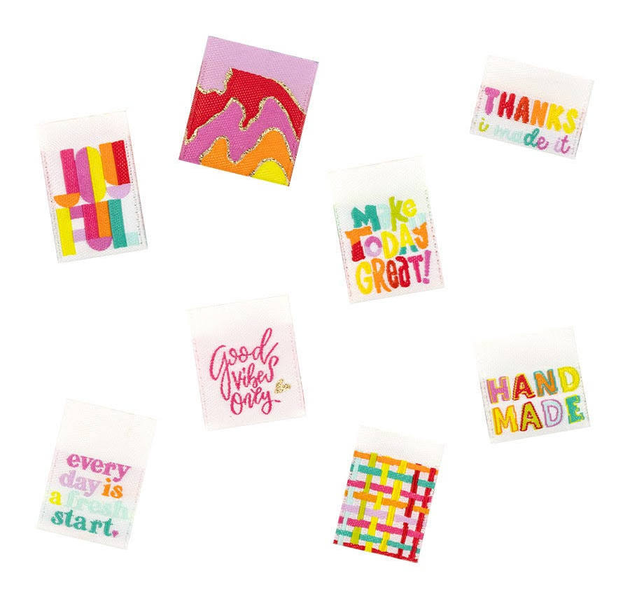 Good Vibes - Woven Label Pack