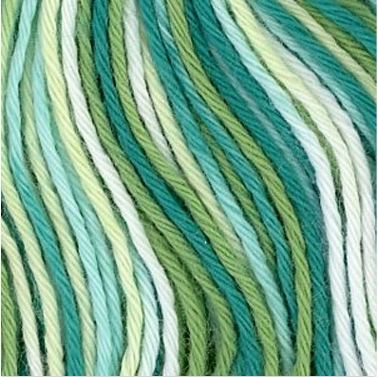 Olympus Sashiko Thread - Greens Variegated (#51)