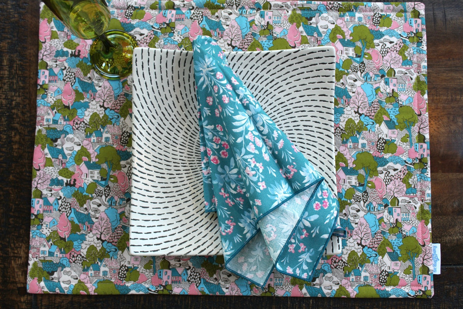 Heath View Fall Placemats (Liberty of London Fabric)