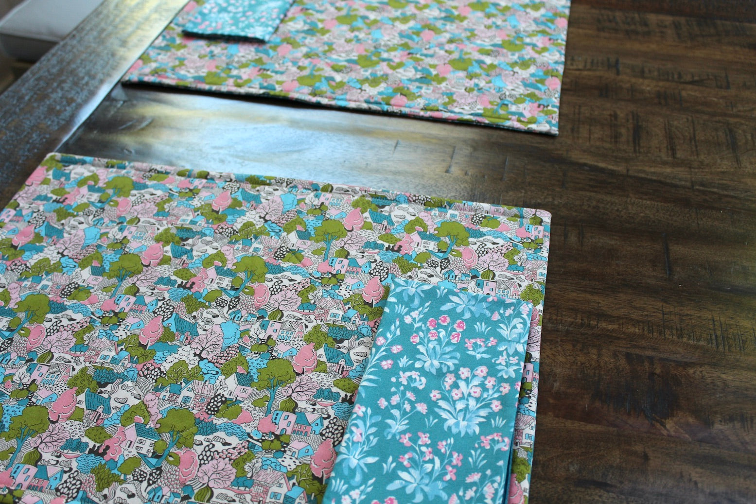 Heath View Fall Placemats (Liberty of London Fabric)