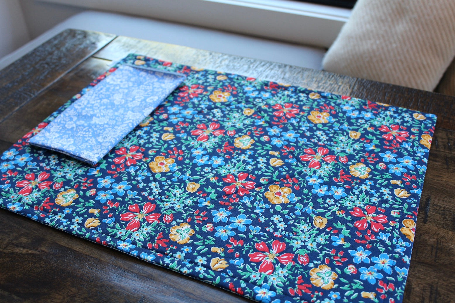 Heirloom Floral Placemats (Liberty of London Fabric)
