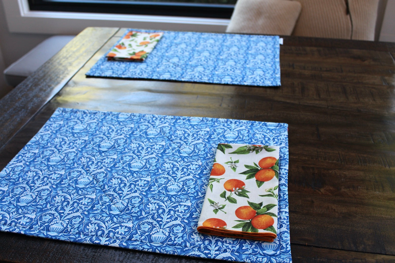 Heirloom Floral Placemats (Liberty of London Fabric)