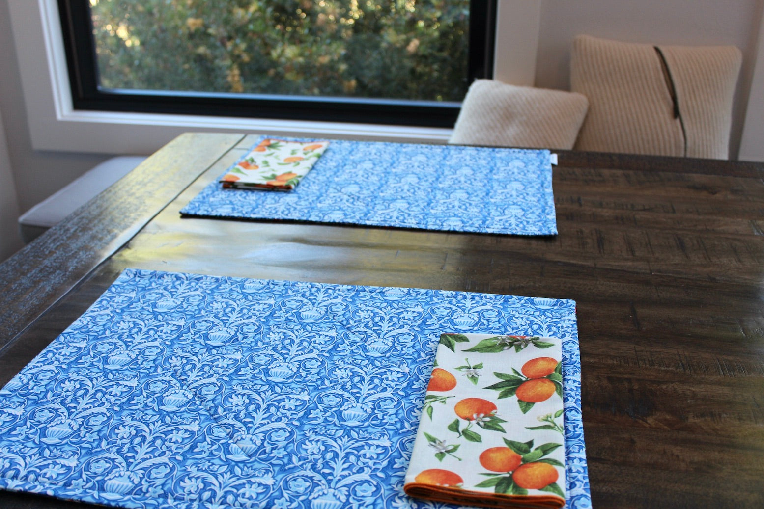 Heirloom Floral Placemats (Liberty of London Fabric)