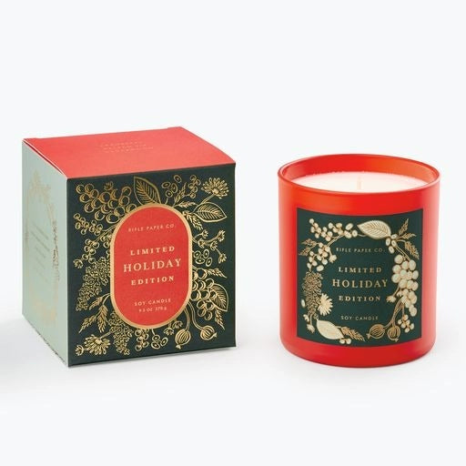 Rifle Paper Company Holiday Candle