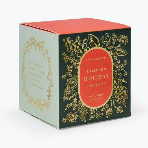 Rifle Paper Company Holiday Candle