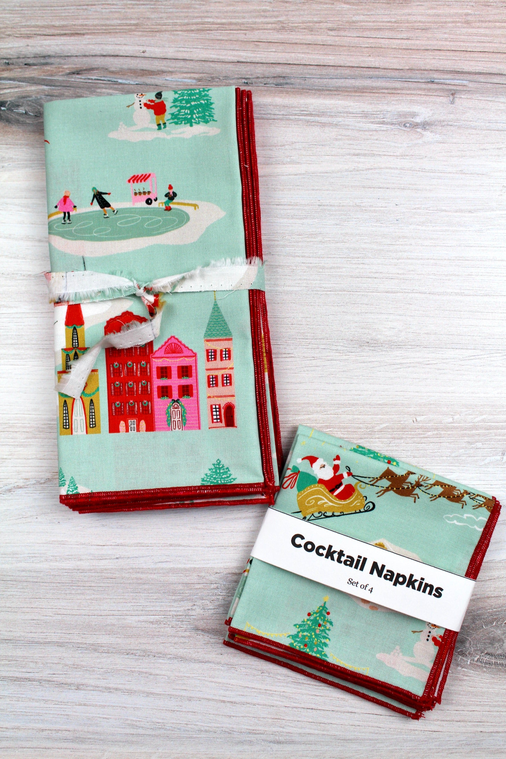 Holiday Toile Napkins