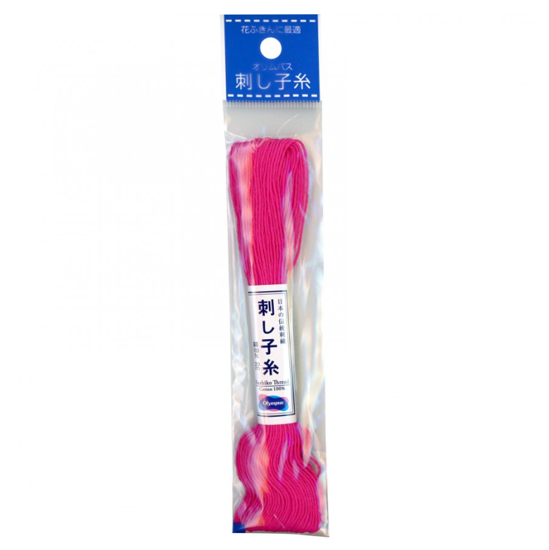 Olympus Sashiko Thread - Hot Pink (#21)