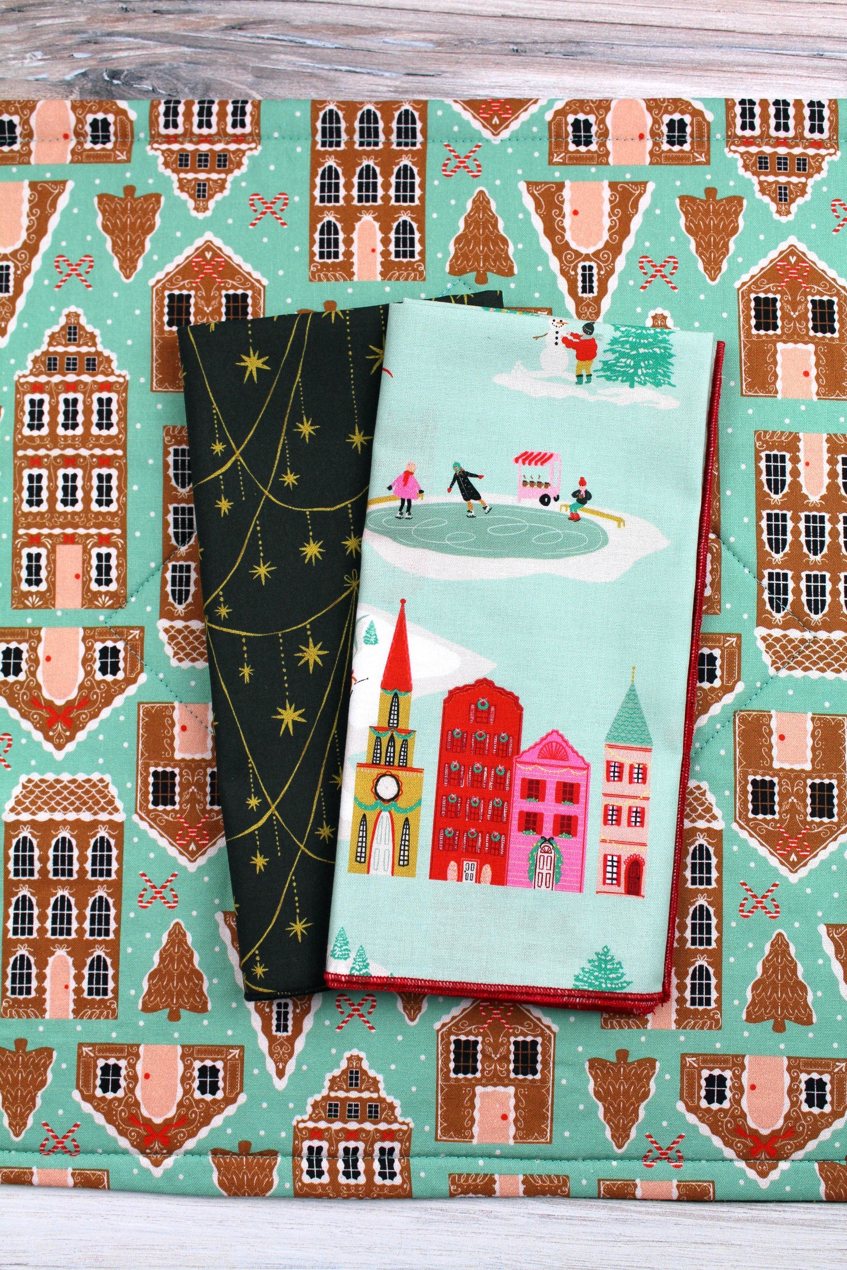 Holiday Toile Napkins