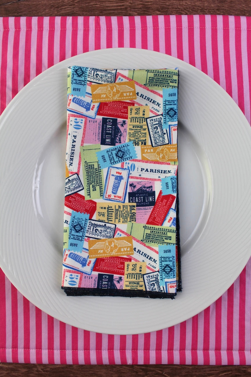 Au Revoir Napkins
