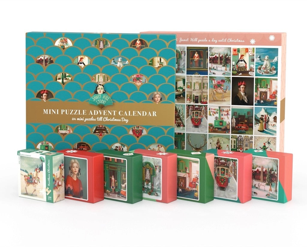 Janet Hill Advent Calendar (mini puzzles)