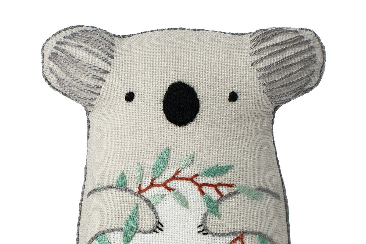 Koala Embroidered Doll Kit