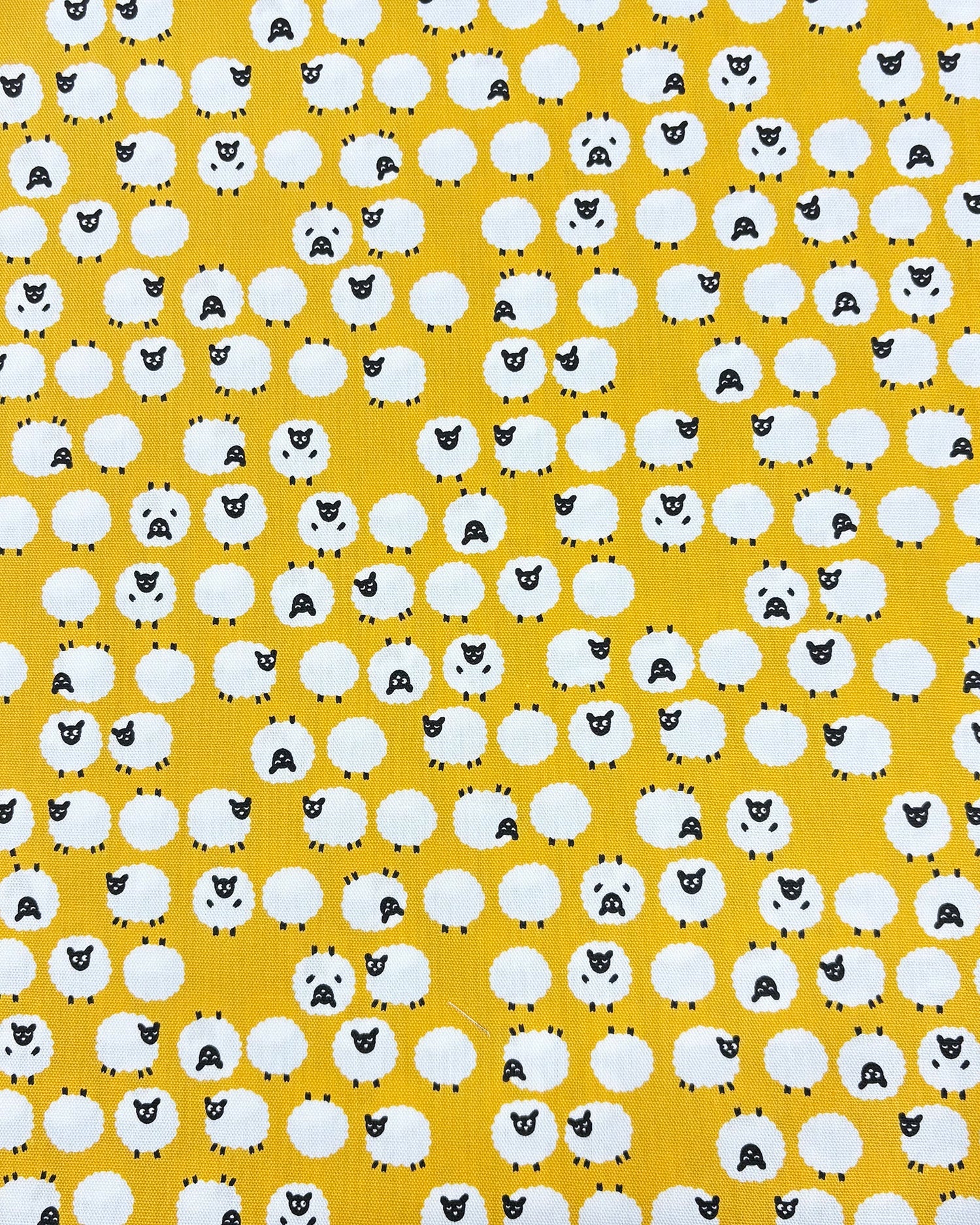 Simply Sheep Oxford Canvas in Yellow