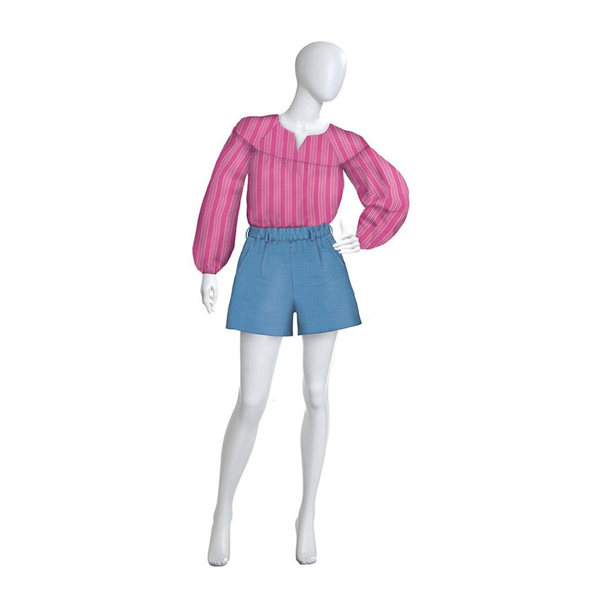 Lisboa Walking Shorts Sewing Pattern