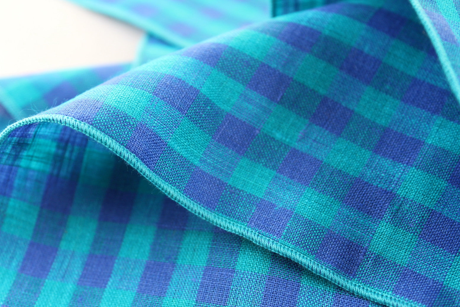 Lagoon Italian Linen Kerchief