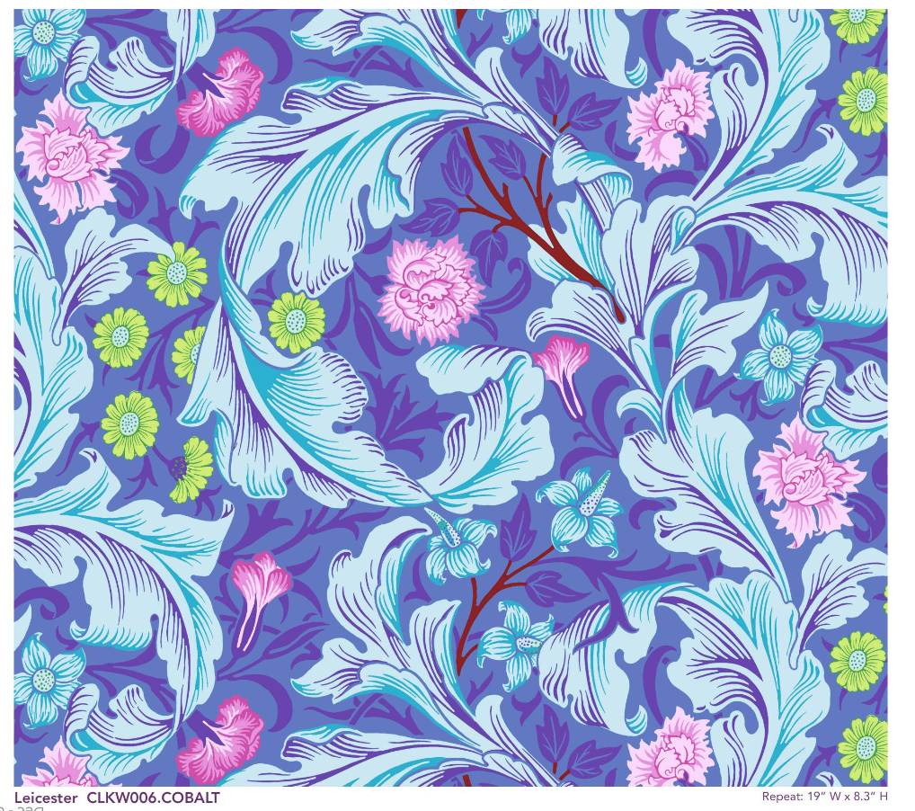 Leicester (Cotton Lawn) by Kaffe Fassett x William Morris & Co.