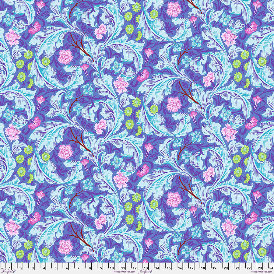 Leicester / Cobalt by Kaffe Fassett x William Morris & Co.