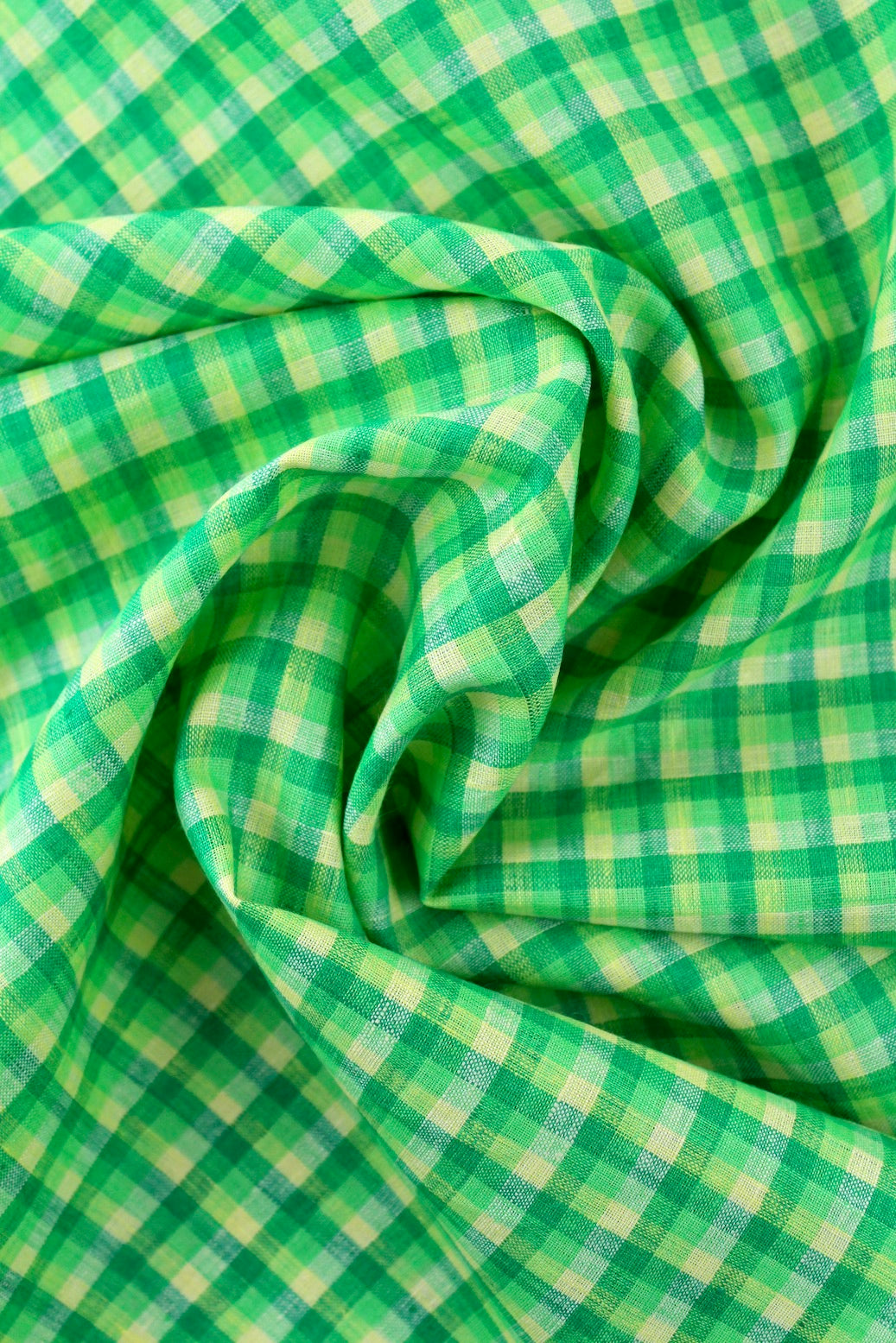 Lemon Lime Italian Linen Kerchief