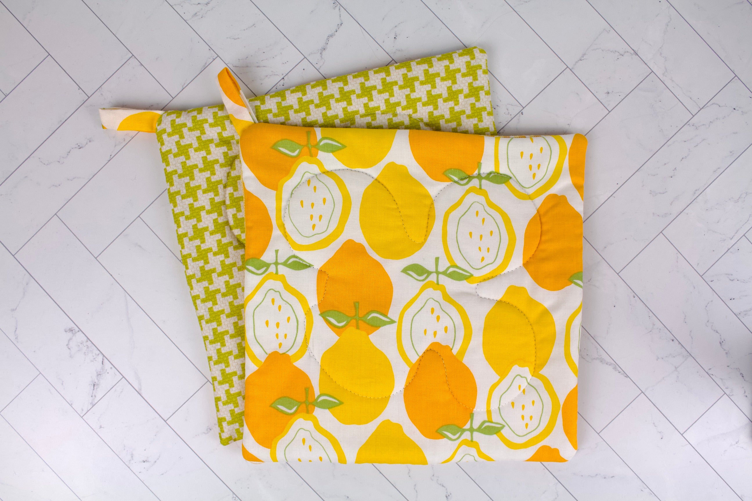 Lemon Squeeze Potholder