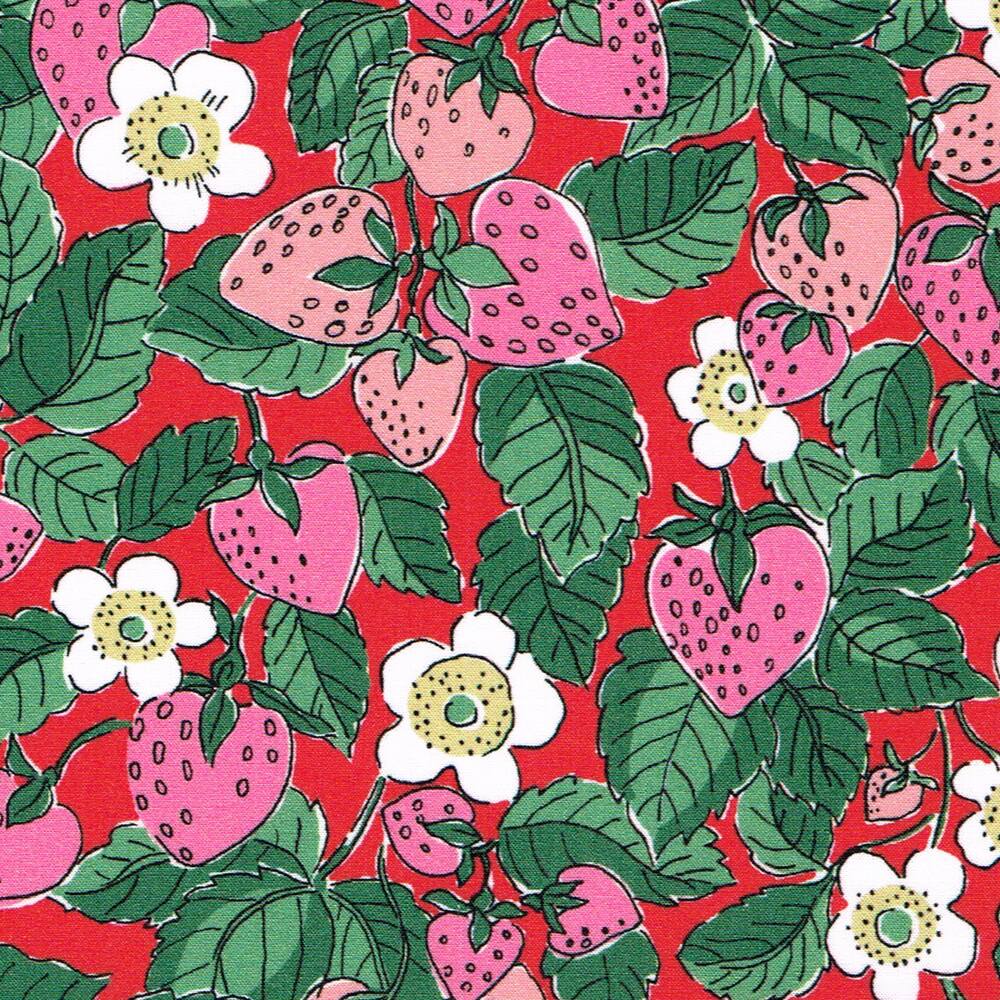 Strawberry Dream (A) Liberty Tana Lawn™ Cotton