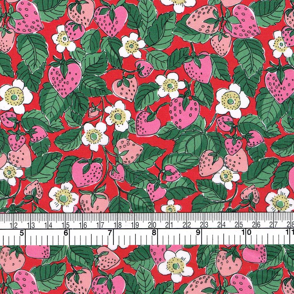 Strawberry Dream (A) Liberty Tana Lawn™ Cotton