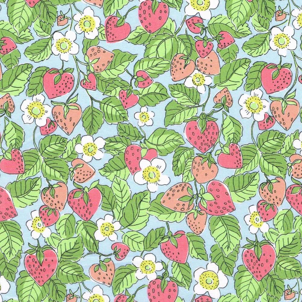 Strawberry Dream (B) Liberty Tana Lawn™ Cotton