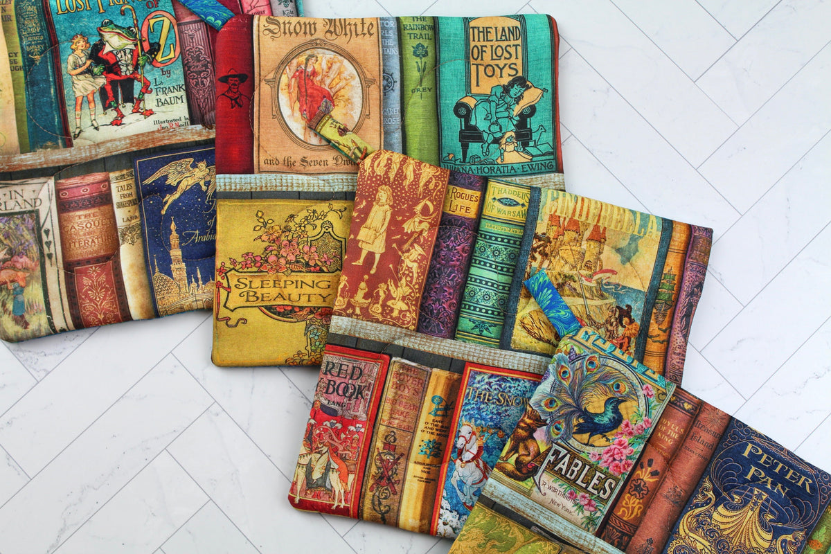 Library Shelves Potholder — The Blue Peony