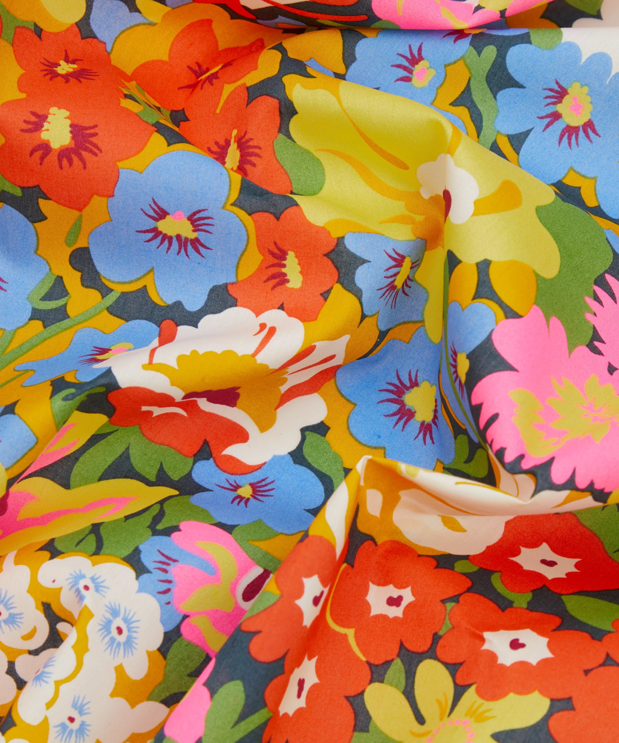 Clarabell (A) Liberty Tana Lawn™ Cotton - The Blue Peony Clarabell (A) Liberty Tana Lawn™ Cotton - The Blue Peony