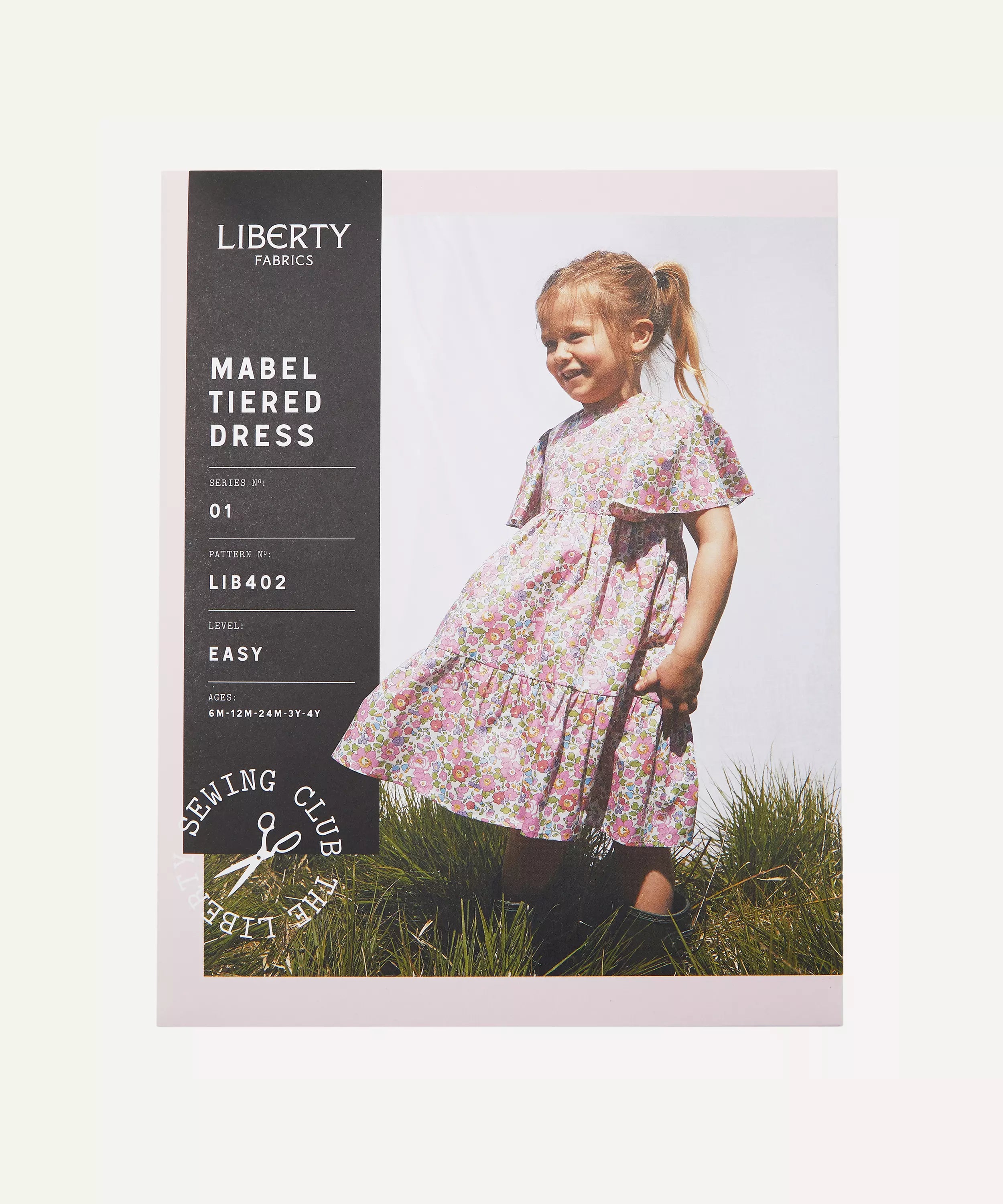 Mabel Tiered Dress Liberty Kids Sewing Pattern