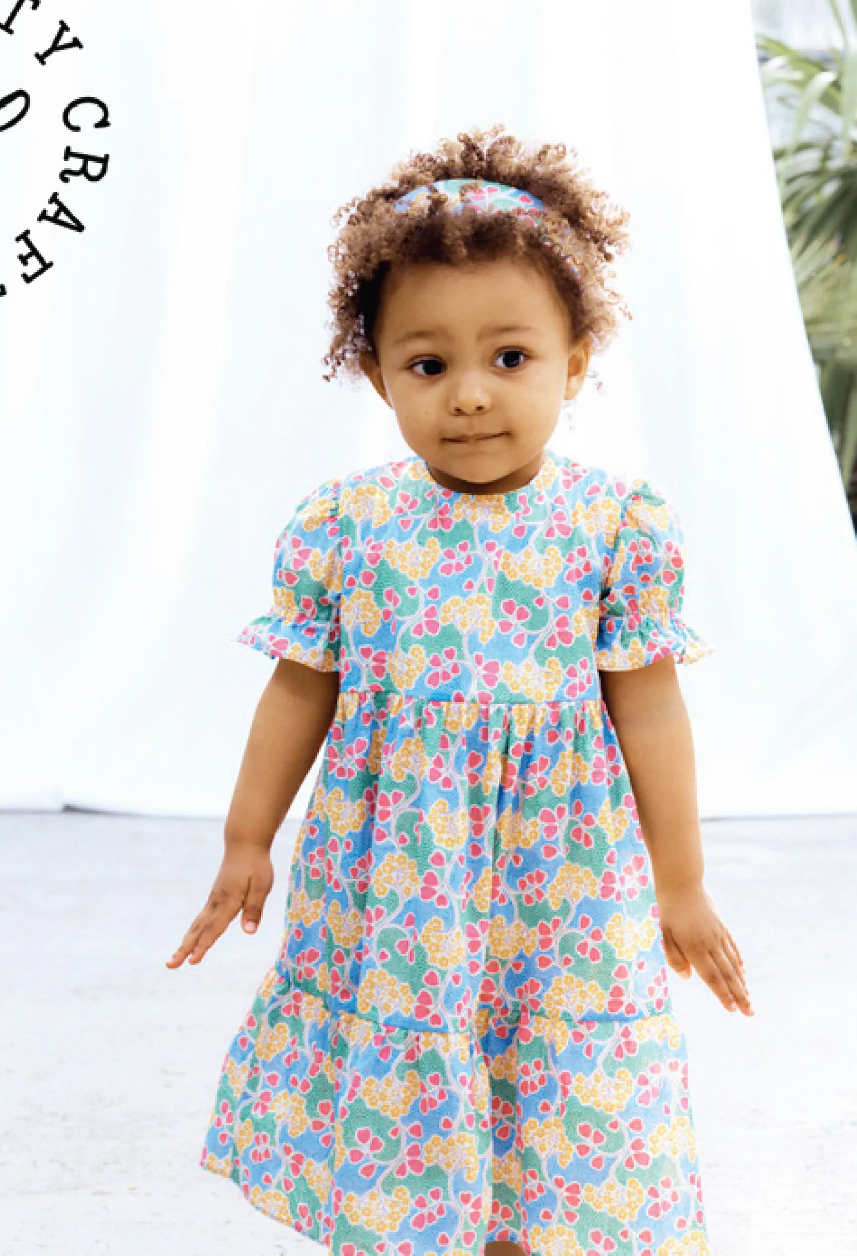 Mabel Tiered Dress Liberty Kids Sewing Pattern