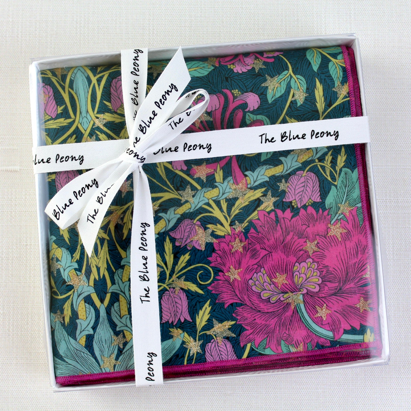 March Sparkle Liberty Tana Lawn™ Kerchief in Pink