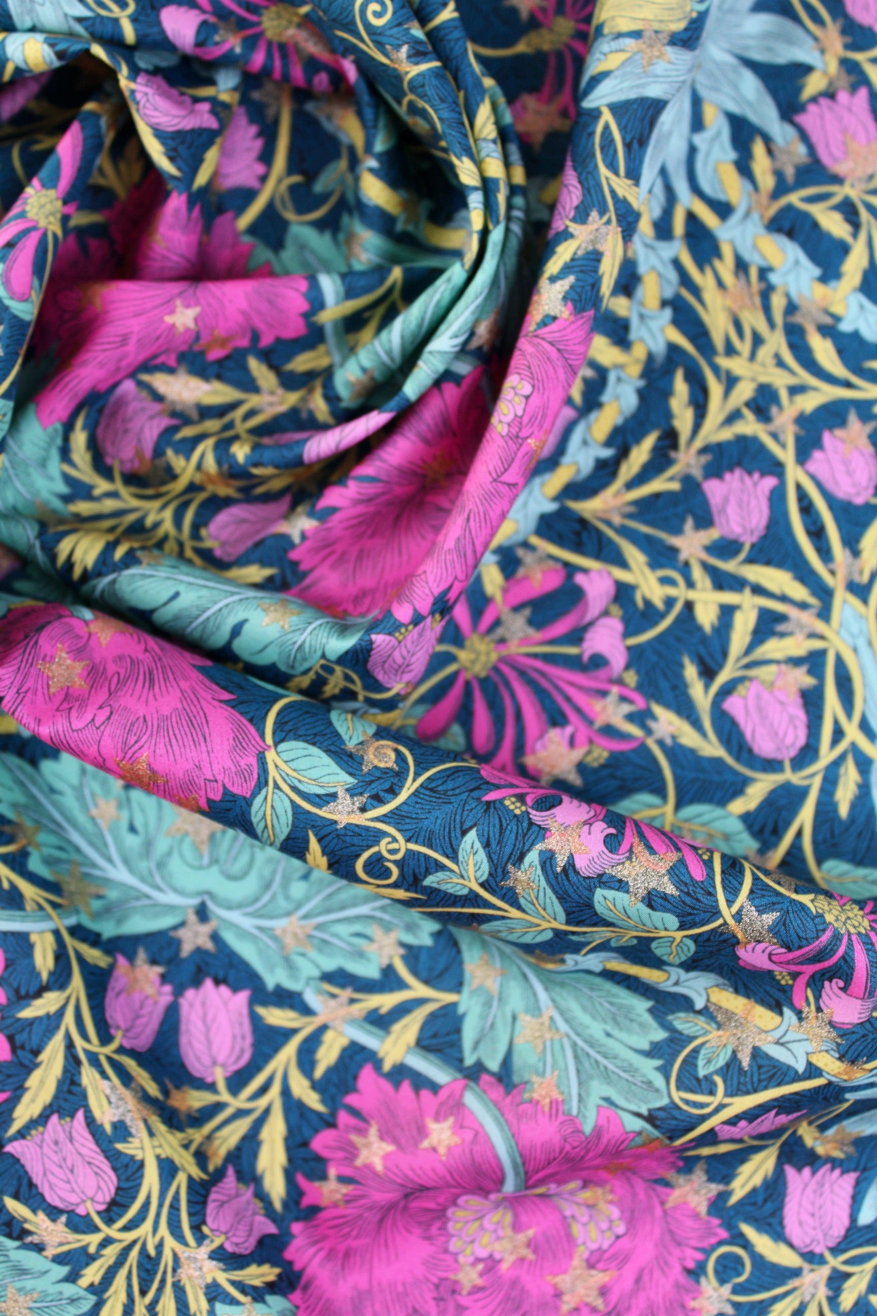 March Sparkle Liberty Tana Lawn™ Kerchief in Pink