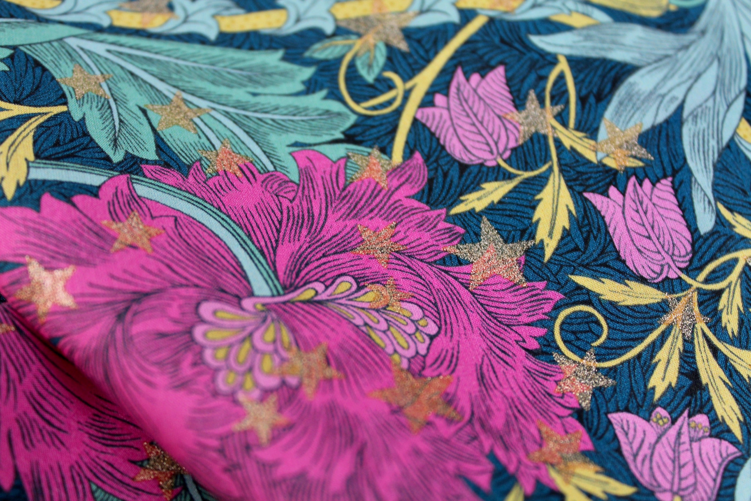 March Sparkle Liberty Tana Lawn™ Kerchief in Pink